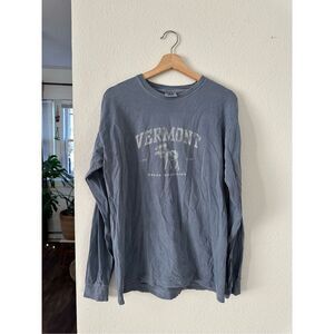 Vermont Comfort Colors long sleeve cotton tee